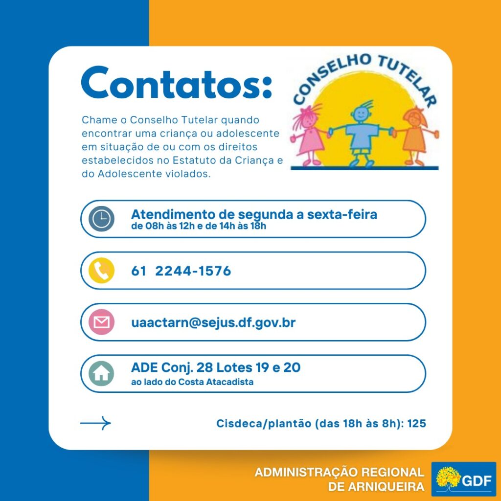 Onde encontrar e como contatar os conselheiros tutelares da cidade